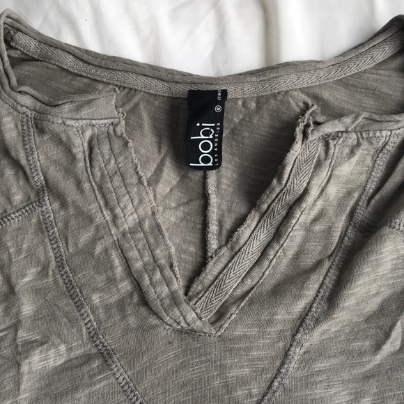 Bobi grey long sleeve tee - Picture 2 of 2